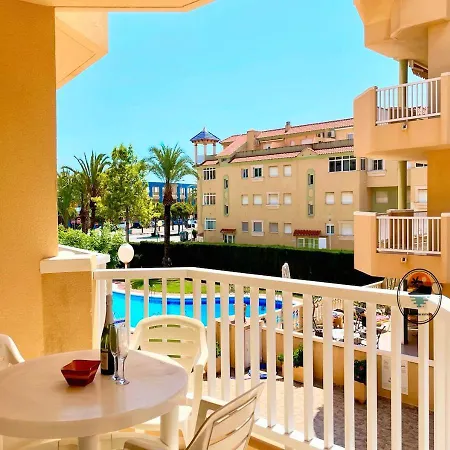 Lmha24, De Frente Marino, 2 Bedroom, 1 Bathroom With Pool View *
