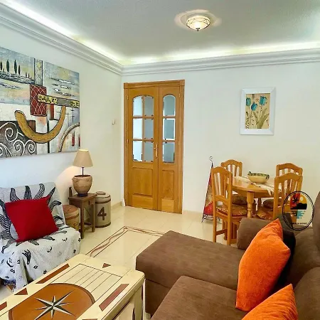 Lmha24, De Frente Marino, 2 Bedroom, 1 Bathroom With Pool View La Manga del Mar Menor